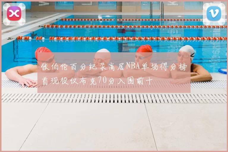 张伯伦百分纪录高居NBA单场得分榜首现役仅布克70分入围前十