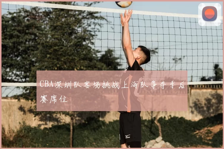 CBA深圳队客场挑战上海队争夺季后赛席位