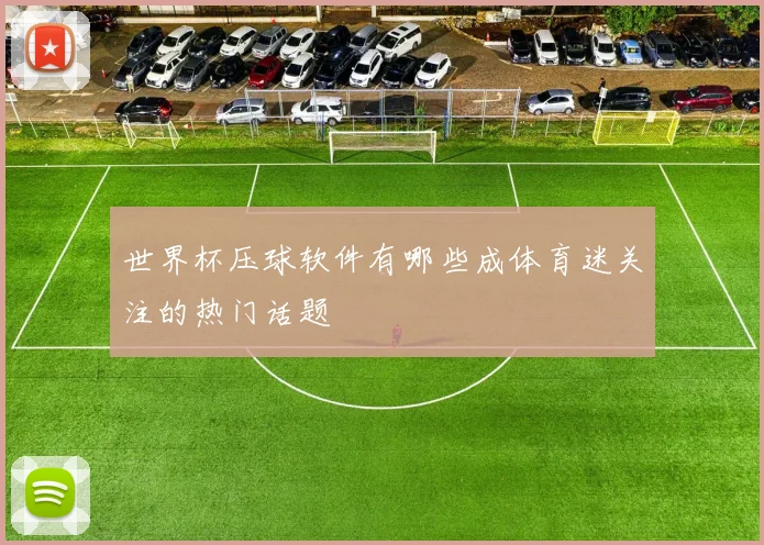 世界杯压球软件有哪些成体育迷关注的热门话题